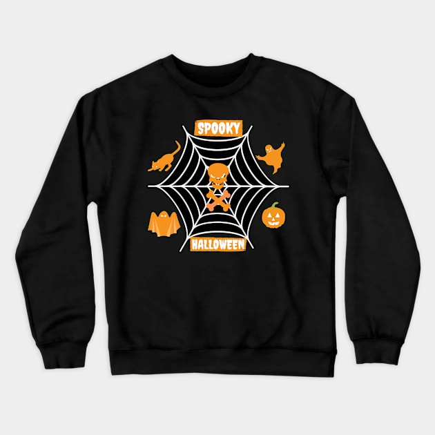 Spooky halloween theme: halloween is a lifestyle not a holiday Crewneck Sweatshirt by Mayank